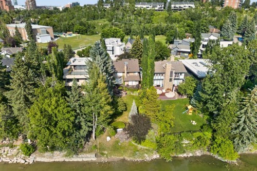 922 Rideau Road Sw, Calgary, AB - Outdoor With Body Of Water With View