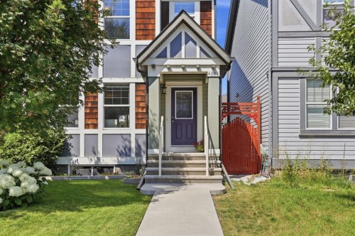 4008 New Brighton Grove Se, Calgary, AB - Outdoor With Facade