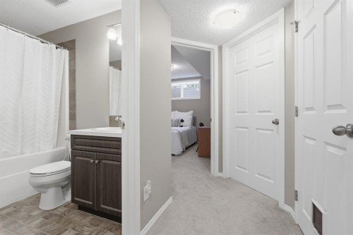 4008 New Brighton Grove Se, Calgary, AB - Indoor Photo Showing Bathroom