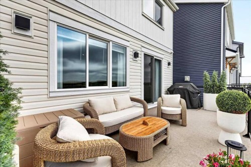 90 Savoy Landing Se, Calgary, AB - Outdoor With Deck Patio Veranda With Exterior