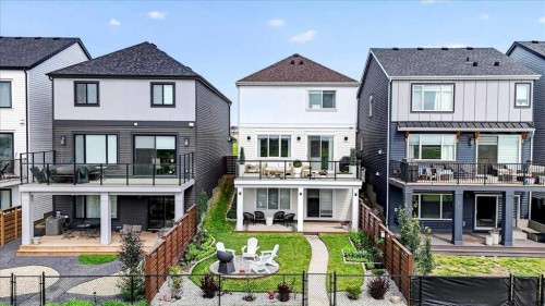 90 Savoy Landing Se, Calgary, AB - Outdoor With Deck Patio Veranda
