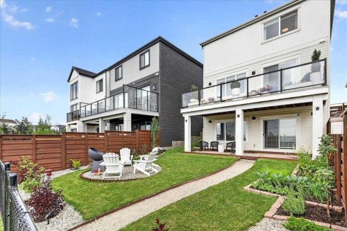 90 Savoy Landing Se, Calgary, AB - Outdoor With Deck Patio Veranda