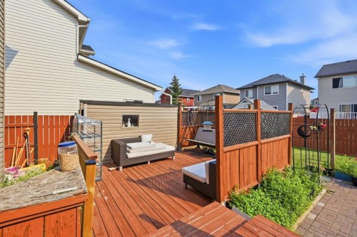 54 Saddlecreek Crescent Ne, Calgary, AB - Outdoor With Deck Patio Veranda With Exterior