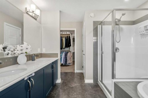 34 Seton Road Se, Calgary, AB - Indoor Photo Showing Bathroom