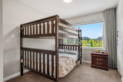 34 Seton Road Se, Calgary, AB - Indoor Photo Showing Bedroom