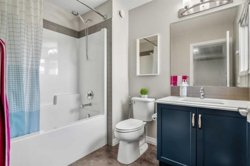 34 Seton Road Se, Calgary, AB - Indoor Photo Showing Bathroom