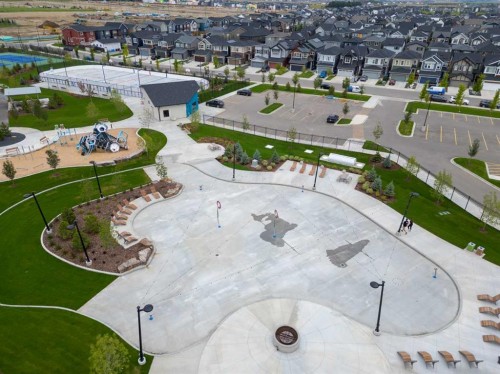 34 Seton Road Se, Calgary, AB - Outdoor With View