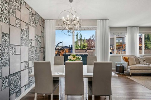34 Seton Road Se, Calgary, AB - Indoor Photo Showing Dining Room