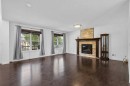 813 Prestwick Circle Se, Calgary, AB  - Indoor Photo Showing Living Room With Fireplace 