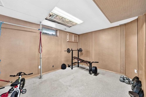 13-123 Queensland Drive Se, Calgary, AB - Indoor Photo Showing Gym Room