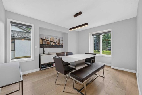 12 Sunset Way, Priddis Greens, AB - Indoor Photo Showing Dining Room