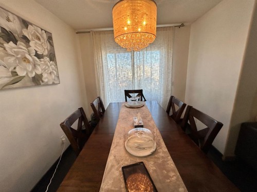 86 Covepark Road, Calgary, AB - Indoor Photo Showing Dining Room