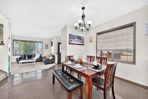 251 Skyview Point Road Ne, Calgary, AB - Indoor Photo Showing Dining Room