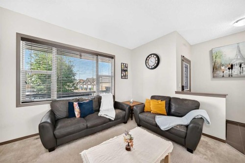 251 Skyview Point Road Ne, Calgary, AB - Indoor Photo Showing Living Room