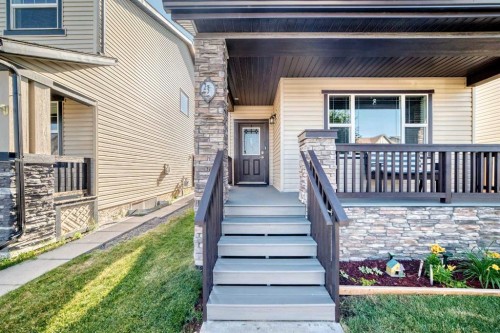 251 Skyview Point Road Ne, Calgary, AB - Outdoor With Deck Patio Veranda