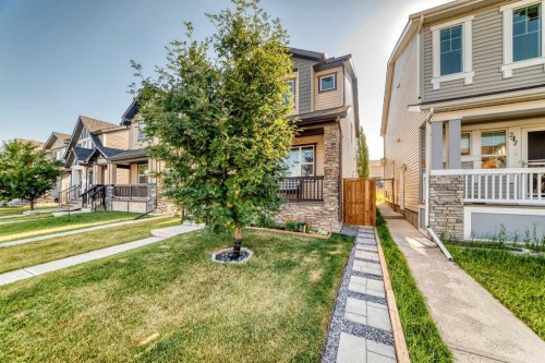 251 Skyview Point Road Ne, Calgary, AB - Outdoor With Deck Patio Veranda With Facade