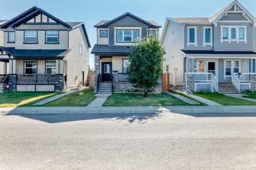 251 Skyview Point Road Ne, Calgary, AB - Outdoor With Deck Patio Veranda With Facade
