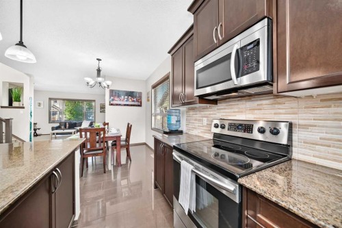 251 Skyview Point Road Ne, Calgary, AB - Indoor Photo Showing Kitchen With Stainless Steel Kitchen With Upgraded Kitchen