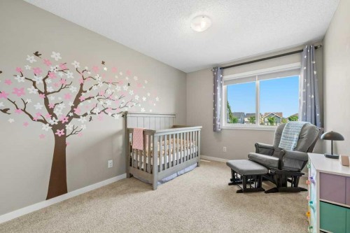 230 Auburn Crest Way Se, Calgary, AB - Indoor Photo Showing Bedroom