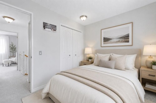 224 Erin Dale Place Se, Calgary, AB - Indoor Photo Showing Bedroom