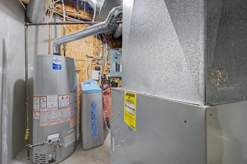 1600 Copperfield Boulevard Se, Calgary, AB - Indoor Photo Showing Basement