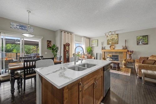 1600 Copperfield Boulevard Se, Calgary, AB - Indoor With Fireplace