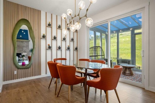 52 Cranbrook Cape Se, Calgary, AB - Indoor Photo Showing Dining Room