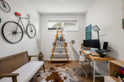 52 Cranbrook Cape Se, Calgary, AB - Indoor Photo Showing Office