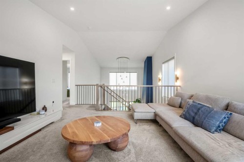 52 Cranbrook Cape Se, Calgary, AB - Indoor Photo Showing Living Room