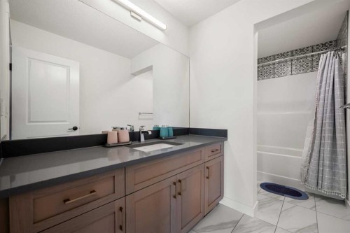 52 Cranbrook Cape Se, Calgary, AB - Indoor Photo Showing Bathroom