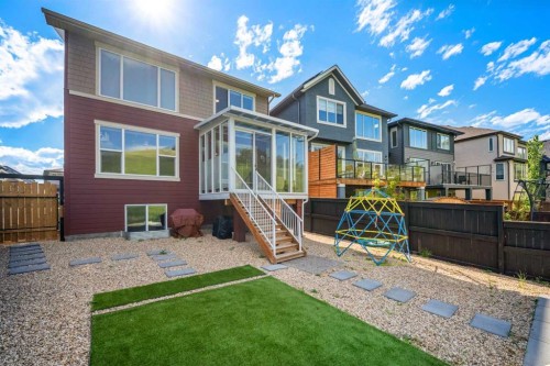 52 Cranbrook Cape Se, Calgary, AB - Outdoor With Deck Patio Veranda