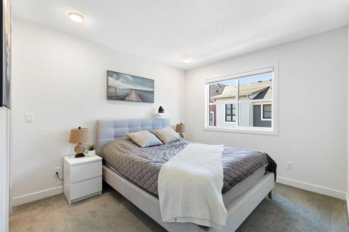 1307-100 Walgrove Court Se, Calgary, AB - Indoor Photo Showing Bedroom