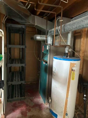 14 Spruce Drive, Drumheller, AB - Indoor Photo Showing Basement