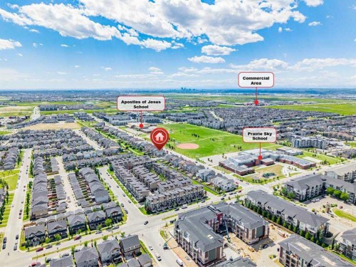 126 Skyview Ranch Street Ne, Calgary, AB - Outdoor With View