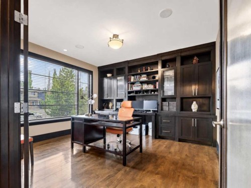 10 Aspen Ridge Way Sw, Calgary, AB - Indoor Photo Showing Office