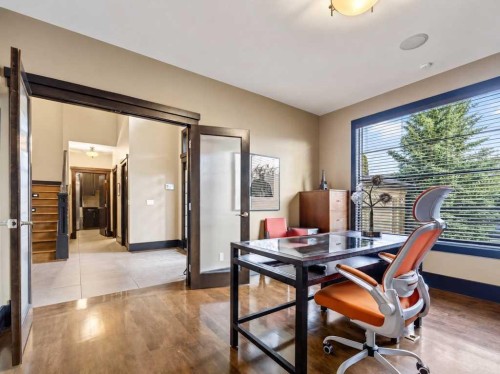10 Aspen Ridge Way Sw, Calgary, AB - Indoor Photo Showing Office