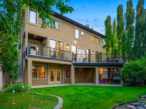 10 Aspen Ridge Way Sw, Calgary, AB - Outdoor With Deck Patio Veranda