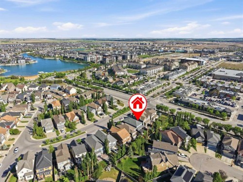 17 Mahogany Terrace Se, Calgary, AB - Outdoor With Body Of Water With View