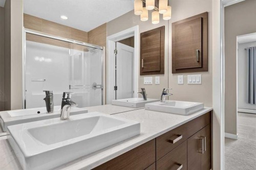 418-10 Walgrove Walk Se, Calgary, AB - Indoor Photo Showing Bathroom
