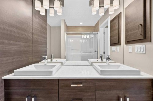 418-10 Walgrove Walk Se, Calgary, AB - Indoor Photo Showing Bathroom