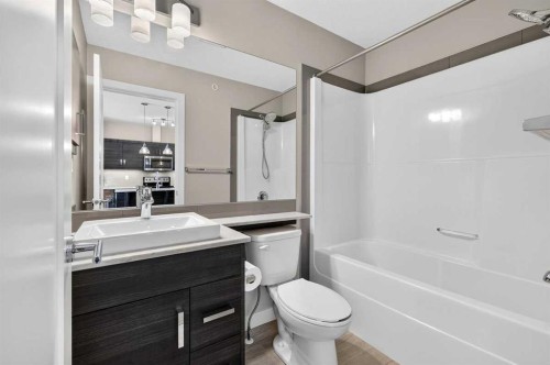 418-10 Walgrove Walk Se, Calgary, AB - Indoor Photo Showing Bathroom