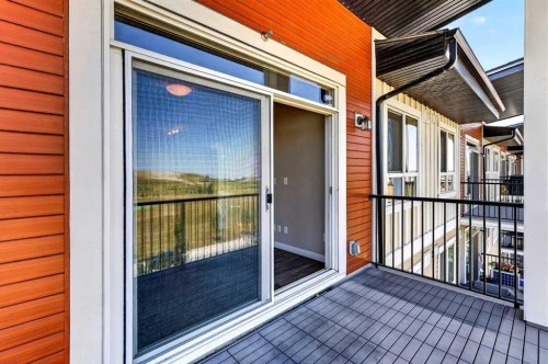 418-10 Walgrove Walk Se, Calgary, AB - Outdoor With Balcony With Exterior