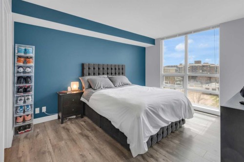 504-1110 11 Street Sw, Calgary, AB - Indoor Photo Showing Bedroom