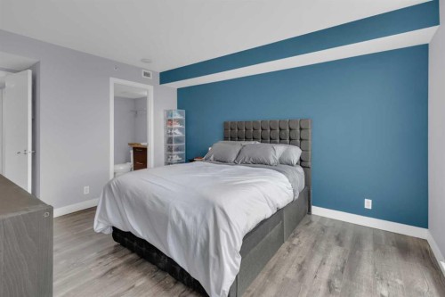504-1110 11 Street Sw, Calgary, AB - Indoor Photo Showing Bedroom