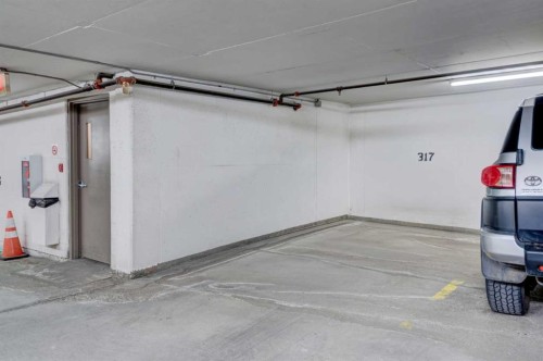 504-1110 11 Street Sw, Calgary, AB - Indoor Photo Showing Garage