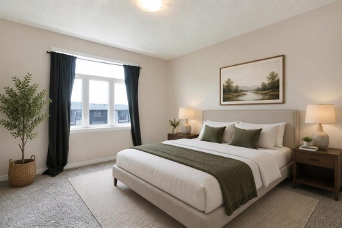 4510 73 Street Nw, Calgary, AB - Indoor Photo Showing Bedroom