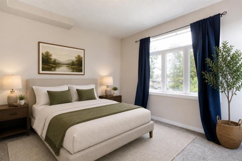 4510 73 Street Nw, Calgary, AB - Indoor Photo Showing Bedroom