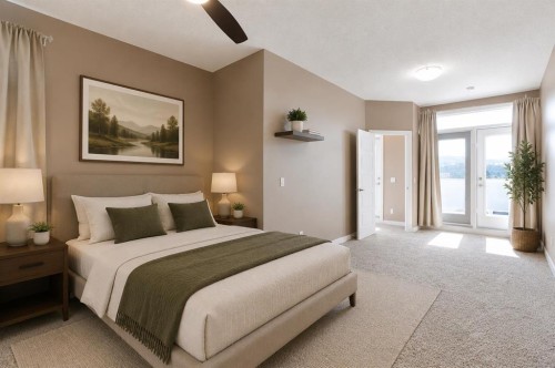 4510 73 Street Nw, Calgary, AB - Indoor Photo Showing Bedroom