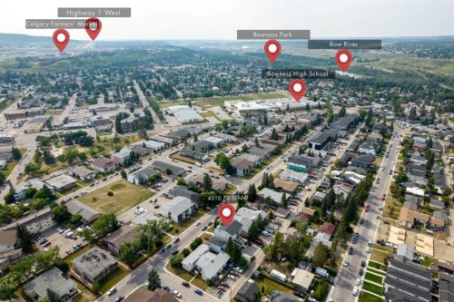 4510 73 Street Nw, Calgary, AB - Outdoor With View