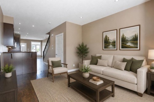 4510 73 Street Nw, Calgary, AB - Indoor Photo Showing Living Room
